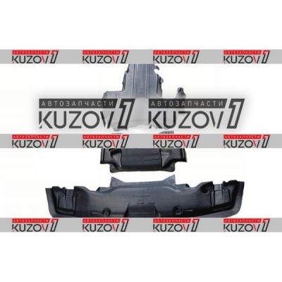 Защита Двигателя + Бампера + Коробки Передач (пластик) Florimex для Mercedes E (W210) 1995-1999 - фото