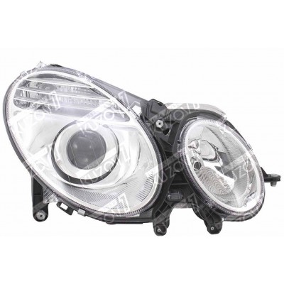 Передняя фара (правая) TYC для Mercedes E (W211) 2006-2008 - фото