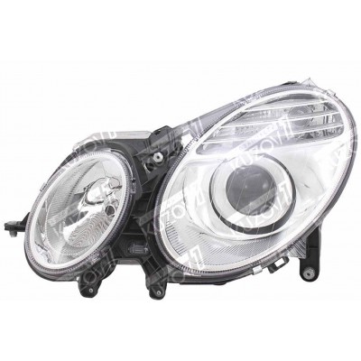 Передняя фара (левая) TYC для Mercedes E (W211) 2006-2008 - фото