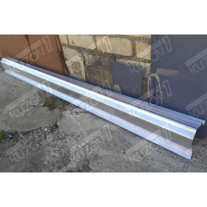 ПОРОГ (ЛЕВЫЙ) РЕМКОМПЛЕКТ, ПОЛНЫЙ ПРОФИЛЬ, ОЦИНКОВКА 1.1 ММ, БЕЛАРУСЬ - фото