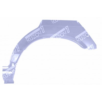 Арка задняя (левая) Klokkerholm для Mercedes S (W126) 1979-1991 - фото