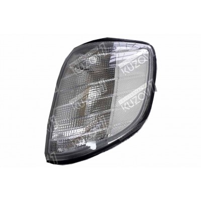 Указатель поворота (левый) Белый, TYC для Mercedes S (W140) 1991-1995 - фото