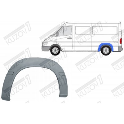 Арка Задняя Маленькая POTRYKUS для Mercedes Sprinter 1995-2000 - фото