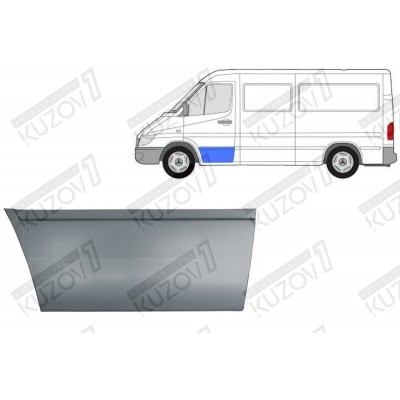 Дверь Передняя (левая) 31 См POTRYKUS для Volkswagen LT 1996-2006 - фото