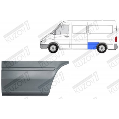 Крыло Заднее (левое) Передняя Часть POLCAR для Volkswagen LT 1996-2006 - фото