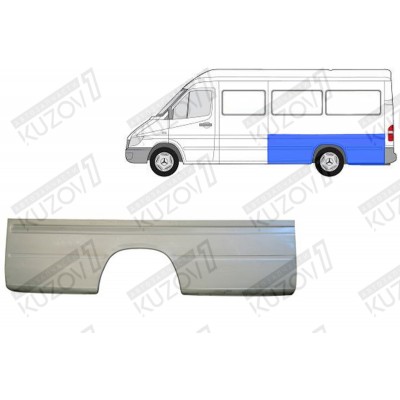 Крыло Заднее (левое) 66 См POTRYKUS для Volkswagen LT 1996-2006 - фото