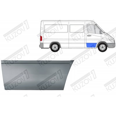 Дверь Передняя (правая) 31 См POTRYKUS для Volkswagen LT 1996-2006 - фото