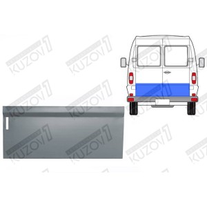 ДВЕРЬ ЗАДНЯЯ (ЛЕВАЯ) НИЖНЯЯ НАРУЖНАЯ ЧАСТЬ, 33 СМ, ОРИГИНАЛ, 0.8 ММ, ПОЛЬША