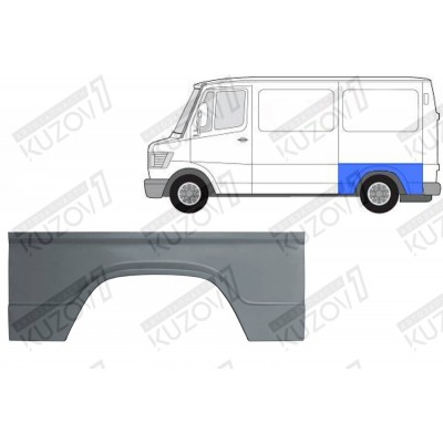 Крыло Заднее (левое) Potrykus для Mercedes T1 (207-410) 1977-1995 - фото