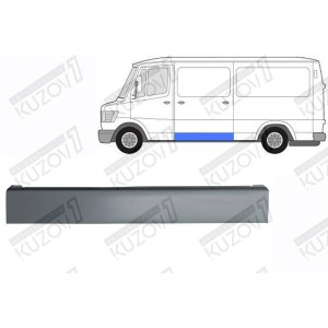 ПАНЕЛЬ БОКОВАЯ (ЛЕВАЯ) ЗА ВОДИТЕЛЬСКОЙ ДВЕРЬЮ, 21 СМ, ОРИГИНАЛ, 0.8 ММ, ПОЛЬША