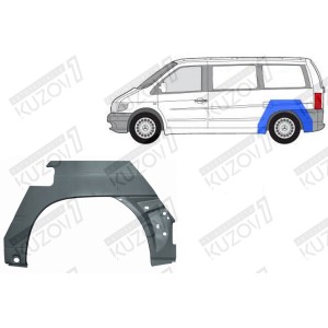 АРКА ЗАДНЯЯ (ЛЕВАЯ) ОРИГИНАЛ, 1.0 ММ, ДАНИЯ