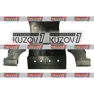 ЗАЩИТА ДВИГАТЕЛЯ ЦЕНТРАЛЬНАЯ + 2 БОКОВЫЕ (ПЛАСТИК) 1999-2003 CDI, FLORIMEX