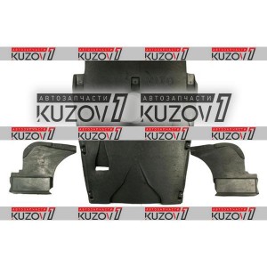 ЗАЩИТА ДВИГАТЕЛЯ ЦЕНТРАЛЬНАЯ + 2 БОКОВЫЕ (ПЛАСТИК) КРОМЕ CDI, FLORIMEX