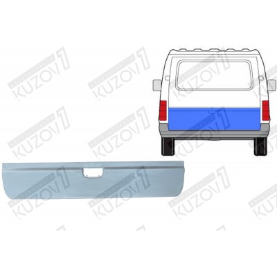 Дверь Задняя (хлопушка) POLCAR для Mercedes VIANO 2003-2010 - фото