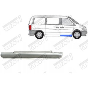 ПОРОГ (ПРАВЫЙ) ПОД ПЕРЕДНЮЮ ДВЕРЬ, ОРИГИНАЛ, 1.0 ММ, ДАНИЯ