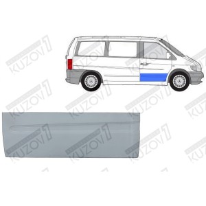 ДВЕРЬ ПЕРЕДНЯЯ (ПРАВАЯ) НИЖНЯЯ НАРУЖНАЯ ЧАСТЬ, ОРИГИНАЛ, 0.8 ММ, ПОЛЬША 