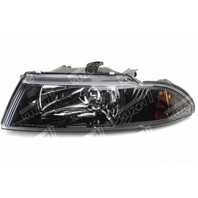 Передняя фара (левая) Темная, DEPO для Mitsubishi Carisma 1999-2004 - фото