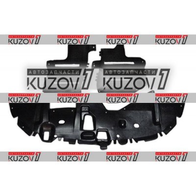 Защита двигателя (пластик) Florimex для Mitsubishi Carisma 1999-2004 - фото