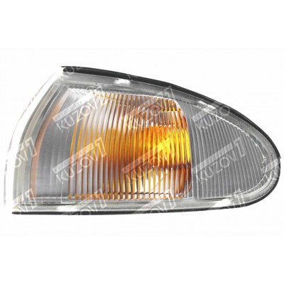 Указатель поворота (левый) Белый, TYC для Mitsubishi Colt 1992-1996 - фото