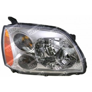 ПЕРЕДНЯЯ ФАРА (ПРАВАЯ) USA-TYPE, ХРОМ, DEPO - фото