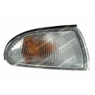 Указатель поворота (правый) Белый, DEPO для Mitsubishi Lancer 1992-1996 - фото