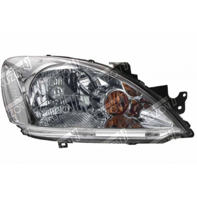 Передняя фара (правая) Хром, Электрическая, TYC для Mitsubishi Lancer 2003-2007 - фото