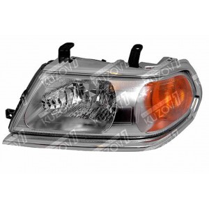 ПЕРЕДНЯЯ ФАРА (ЛЕВАЯ) ХРОМ РАМКА / СВЕТЛАЯ ВНУТРИ, TYC