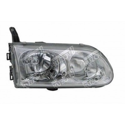 Передняя фара (правая) Хром, DEPO для Mitsubishi SPACE GEAR 1994-1997 - фото