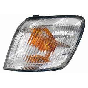 УКАЗАТЕЛЬ ПОВОРОТА (ЛЕВЫЙ) 1998-2000, РИФЛЕНОЕ СТЕКЛО, TYC - фото