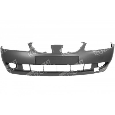 Бампер передний (грунтованный) Серый TYG для Nissan ALMERA 2002-2006 - фото