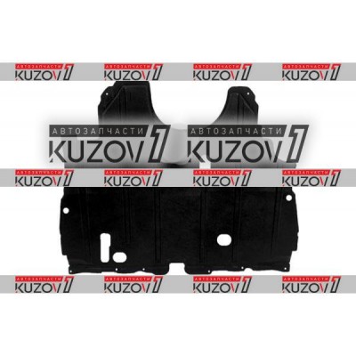 Защита двигателя (пластик) Дизель, Florimex для Nissan ALMERA 2002-2006 - фото