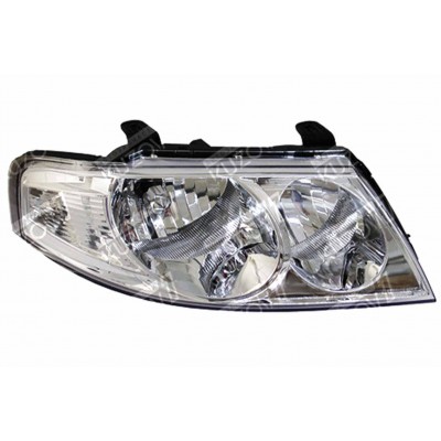 Передняя фара (правая) Хром, TYC для Nissan ALMERA CLASSIC 2006-2013 - фото