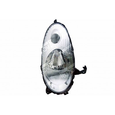 Передняя фара (левая) Хром, TYC для Nissan MICRA 2002-2010 - фото