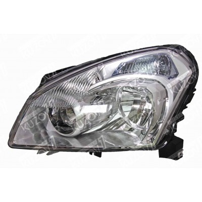 Передняя фара (левая) DEPO для Nissan QASHQAI 2007-2010 - фото