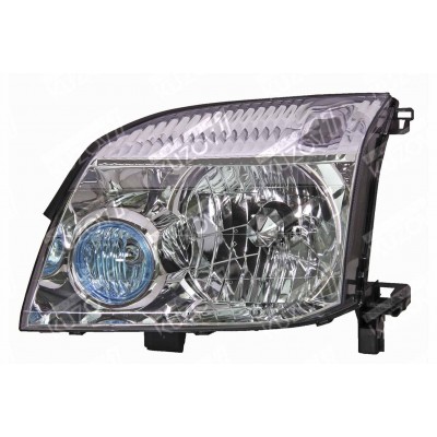 Передняя фара (левая) Электрическая+Моторчик, TYC для Nissan X-TRAIL 2001-2007 - фото