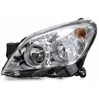 Передняя фара (левая) Хром, TYC для OPEL ASTRA H 2007-2014 - фото