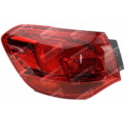 Задний фонарь (левый) наружный, Красный, TYC для OPEL ASTRA J 2010-2012 - фото