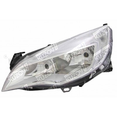 Передняя фара (левая) Хром, TYC для OPEL ASTRA J 2010-2012 - фото