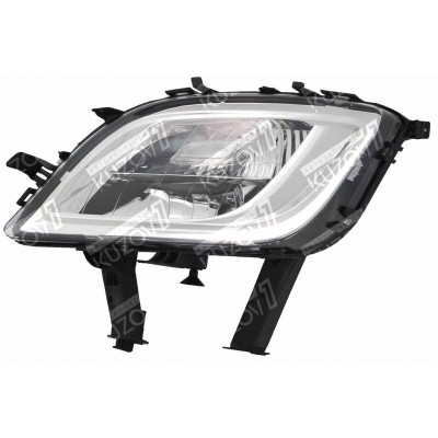 Противотуманная Фара+Поворот (левая) Хром, TYC для OPEL ASTRA J 2010-2012 - фото