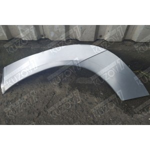 АРКА ЗАДНЯЯ (ЛЕВАЯ) УДЛИНЕННАЯ ЧАСТЬ ПОД БАМПЕР, РЕМКОМПЛЕКТ, ОЦИНКОВКА 1.0 ММ, БЕЛАРУСЬ