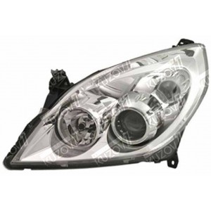 ПЕРЕДНЯЯ ФАРА (ЛЕВАЯ) ХРОМ, ЭЛЕКТРИЧЕСКАЯ, БЕЗ МОТОРЧИКА, DEPO