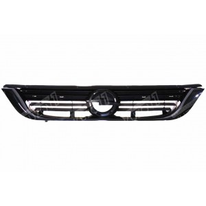 РЕШЕТКА РАДИАТОРА (ЧЕРНАЯ + ХРОМ НАКЛАДКА) - фото