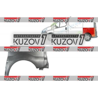 Крыло Заднее (левое) Klokkerholm для OPEL VIVARO 2001-2006 - фото