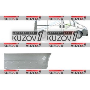 ДВЕРЬ ПЕРЕДНЯЯ (ПРАВАЯ) НИЖНЯЯ НАРУЖНАЯ ЧАСТЬ, ОРИГИНАЛ, 0.8 ММ, ПОЛЬША