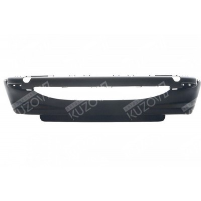 Бампер передний (черный) EUROBUMP для PEUGEOT 206 1998-2003 - фото