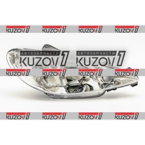 ПЕРЕДНЯЯ ФАРА (ПРАВАЯ) 2005-2009, ПРОЗРАЧНОЕ СТЕКЛО, ДВУХЛАМПОВАЯ, TYC
