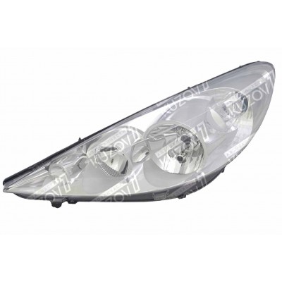 Передняя фара (левая) TYC для PEUGEOT 206 2009-2011 - фото