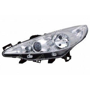 ПЕРЕДНЯЯ ФАРА (ЛЕВАЯ) С ПРОТИВОТУМАНКОЙ, DEPO - фото