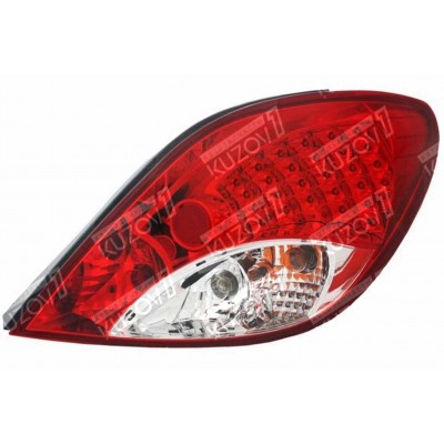 Задний фонарь (правый) Led, TYC для PEUGEOT 207 2009-2013 - фото