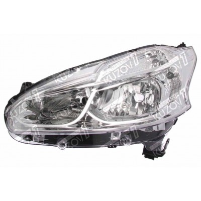 Передняя фара (левая) TYC для PEUGEOT 208 2012-2016 - фото